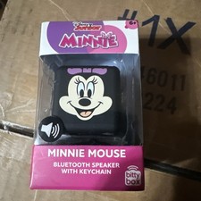 Disney Minnie Mouse Bitty Boomers Box Bluetooth Mini-Speaker with Keychain
