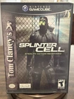 Tom Clancy's Splinter Cell (GameCube, 2003) With Manual Tested