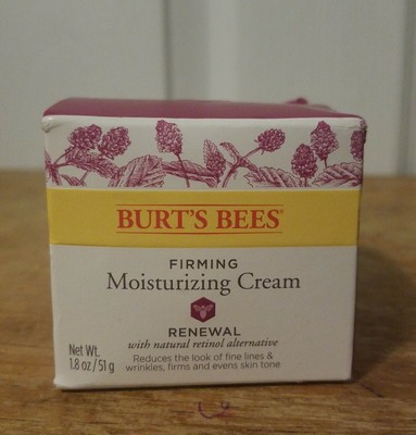 burt's bees firming moisturizer