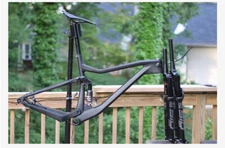 27.5in /29in Carbon MTB Full Suspension XC Bike Frame Boost with X-FUSION Shock