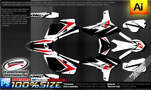 YAMAHA WR450F 2012-2015 YZ250F 2010-2013 MAXCROSS GRAPHICS FULL FULL KIT DECALS - Picture 2 of 8