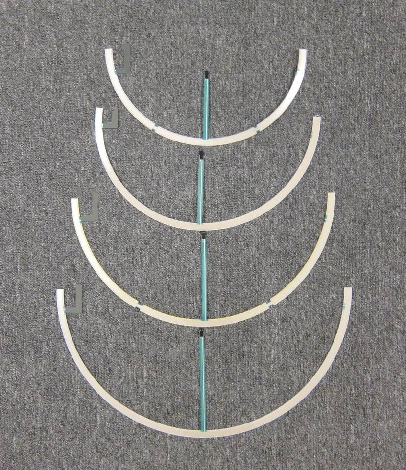 Goedrum Pack of Cymbal Membrane Switches 14" 16" 18" 20" - Edge Trigger Switches