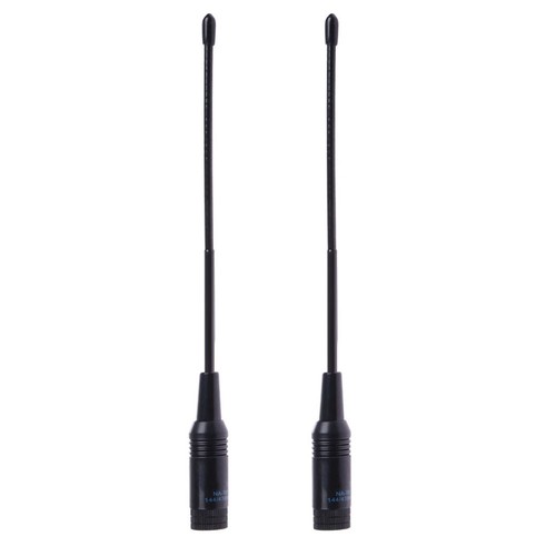 2pcs SMA-Male Radio Antenna for Baofeng UV-3R UV-100 Walkie Talkie Radios - Foto 7 di 10