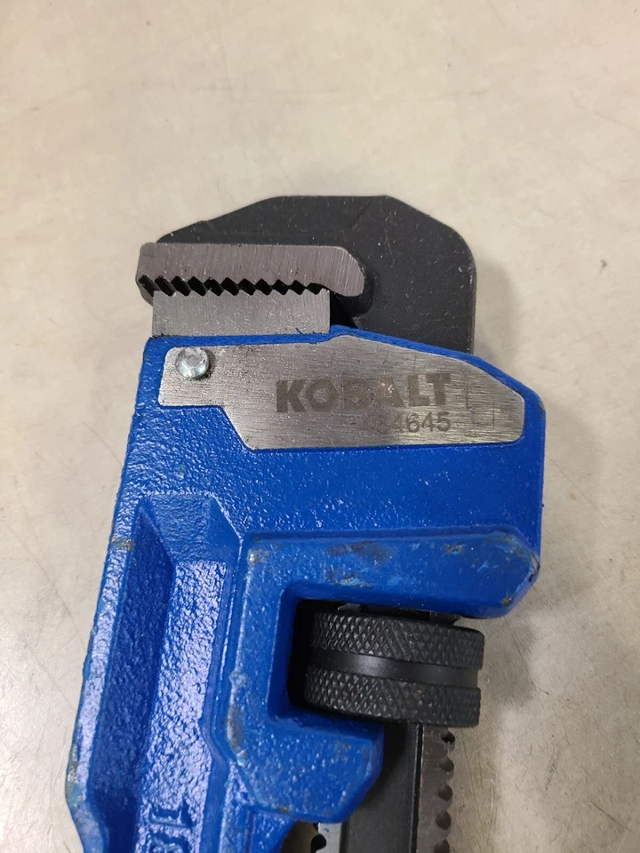 *Kobalt 18" Cast Iron Pipe Wrench Heavy Duty #464645 - Image 4 of 4