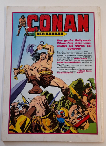 Conan der Barbar Comic Album Nr.2 / 1983 Condor Verlag - Picture 2 of 2