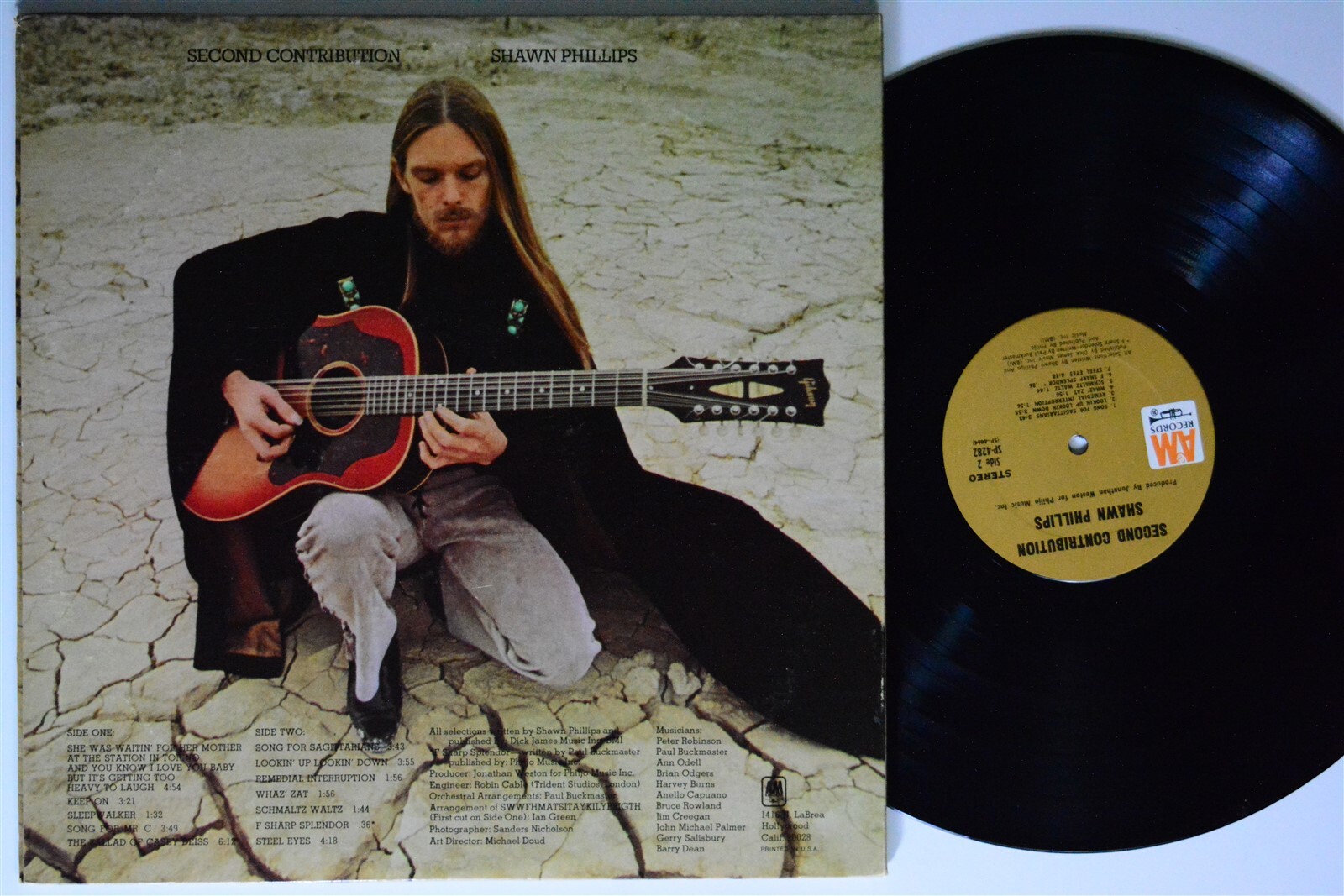 SHAWN PHILLIPS Second Contribution A&M LP VG++ gatefold 1st press eBay