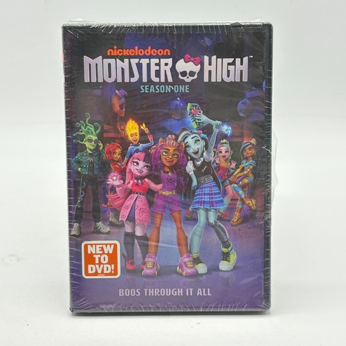 Monster High Season One 3 Disc Set DVD Free Shipping Brand New Sealed