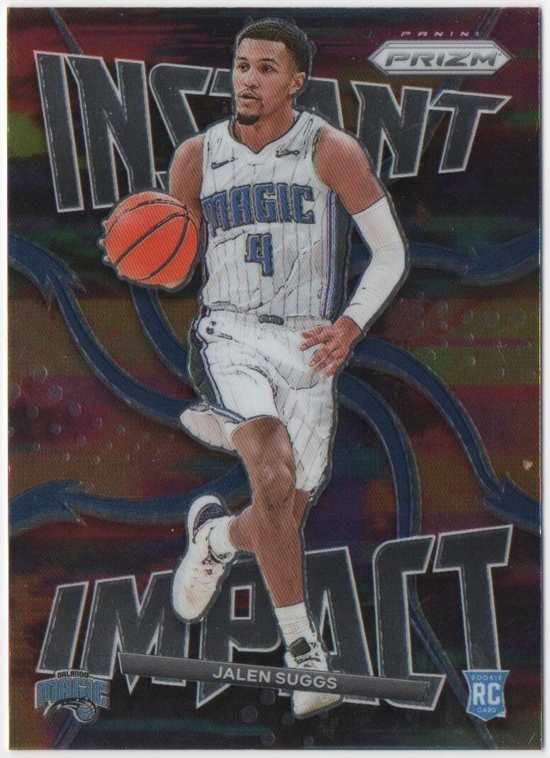 Jalen Suggs 2021-22 PANINI PRIZM BASKETBALL Instant Impact RC #22 Magic