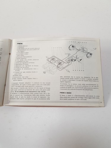 Manuale uso e manutenzione Alfa Romeo AlfaSud TI 1.3 / 1.5 nuovo originale 1978 - Foto 10 di 24