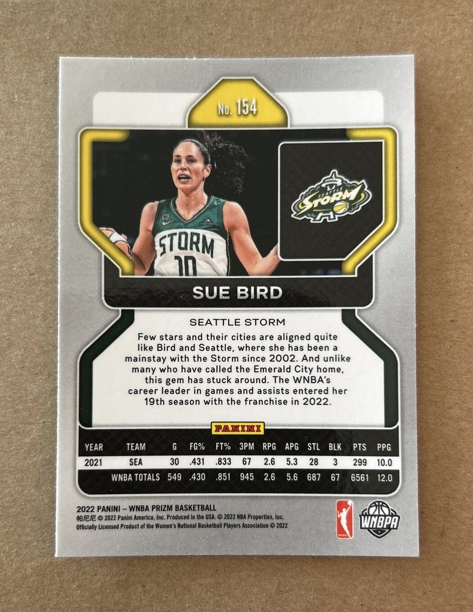 2022 Panini Prizm WNBA #154 Sue Bird Basketball Card | eBay