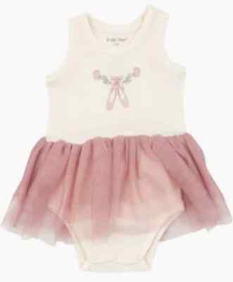 Angel Dear Baby Girl Sugar Swizzle Tank tutu Bodysuit Size 12-18 Month New