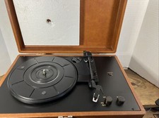 VTG Crosley CR49 Portable Record Turntable Built-in Speakers W/ AC Adapter