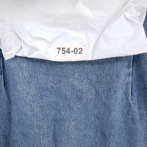 Zara Dress Womens L Large Blue Mini Denim One Shoulder Jean Asymmetric A Line - Picture 14 of 14