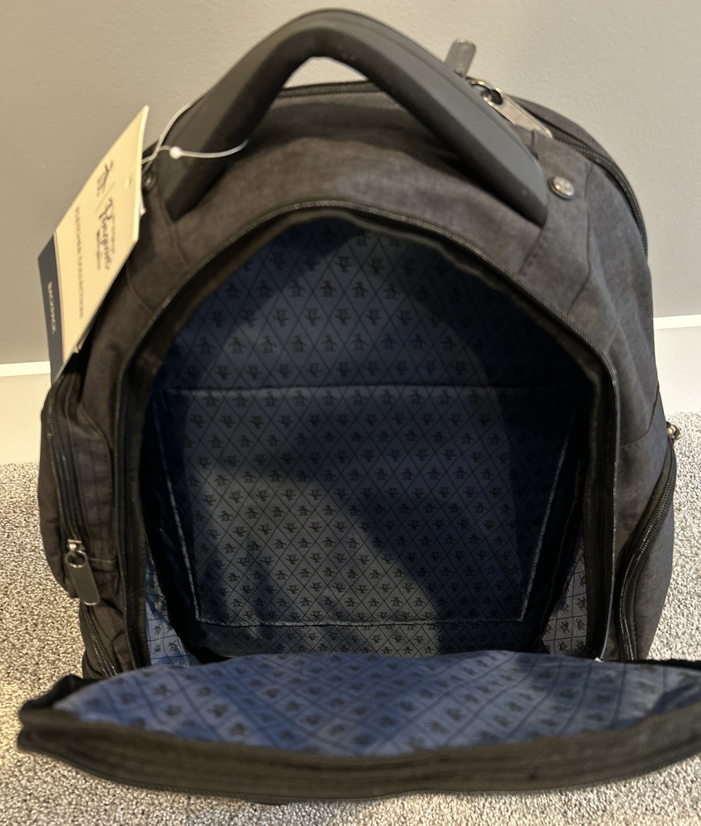 Original Penguin Men's Fletcher Laptop Backpack Black 19 in for sale online | eBay Original Penguin Men's Fletcher Laptop Backpack Black 19 in for sale online | eBay