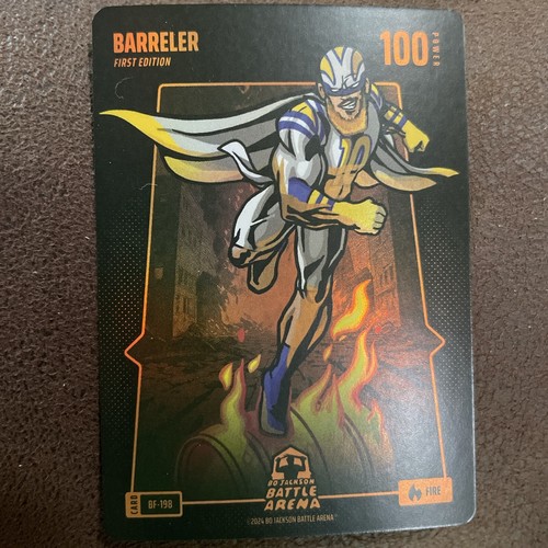 Bo Jackson Battle Arena Barreler Cooper Kupp Fire Battlefoil SP