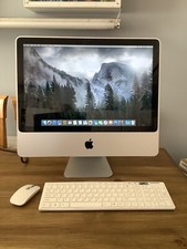 Apple iMac A1224 2008 20" Intel Core 2 Duo@2 GHZ,4GB RAM 160 GB HDD OS X Capitan