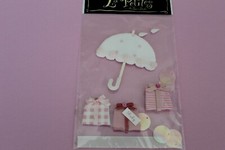 La Petites by Paper Studio "Baby Shower Stickers" Baby Packages Umbrella