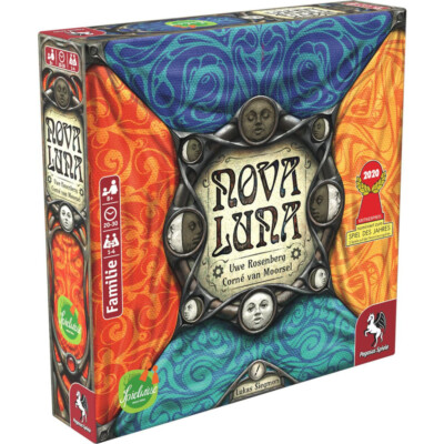Pegasus Spiele Nova Luna Familienspiel Strategie Mondspiel Spiel des Jahres