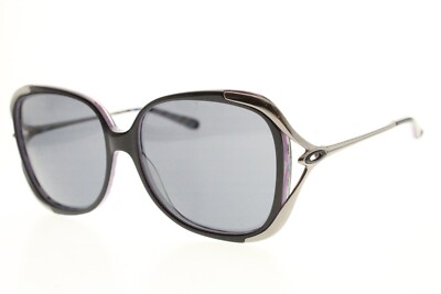 OAKLEY Changeover Striped Sunglasses OO2035-01 Purple Black 59/14