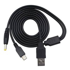 Cable de transferencia de datos de recarga 2 en 1 PARA PSP1000 / PSP2000 / PSP3000