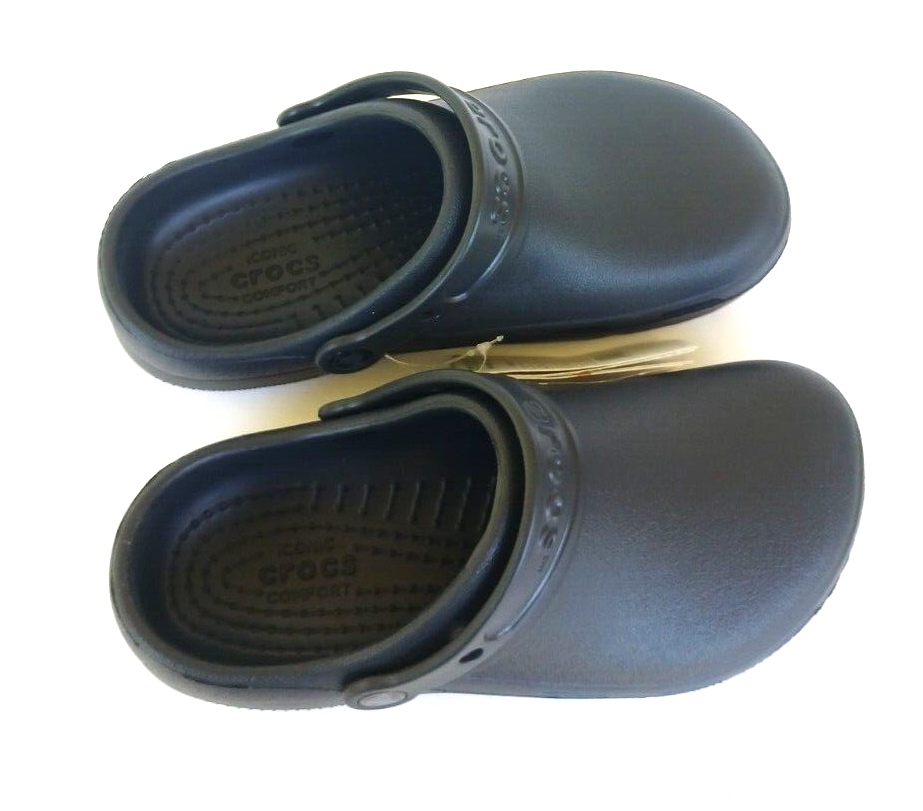 Crocs Women Clogs Slip on, comfortable shoes Black Size 8, New w/tag eBay