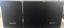Sony Model No. SS-TS102 FRONT L & R  & Center Speakers System For Surround Sound