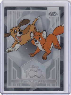 カード・フォト・ブロマイド Topps Chrome Disney SSPFox and the Hound Fox & Hound 2023 Topps Chrome Disney 100 Years $1.50 SHIPPING | eBay