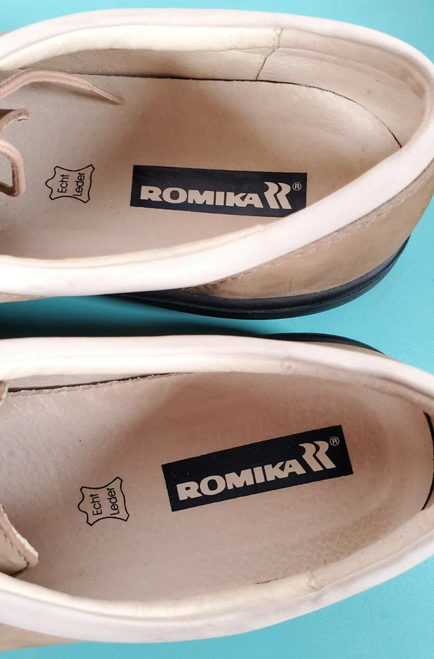 Romika by Josef Seibel WOMEN Sneakers Shoes Suede Lace Sz 9 1/2 Euro 41 - Image 3 of 4