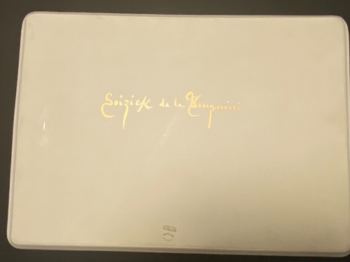 Limoges Vintage Porcelain Tray Hand Painted Soizick de la Bruguiere 13.75"x10" - Picture 3 of 5