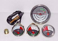 JOHN DEERE TRACTOR TACHOMETER, TEMPERATURE, FUEL, AMP GAUGE SET 1010 2010 A