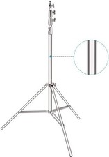 Stainless Steel Chrome plated Heavy Duty Studio Light Stand 9.2ft