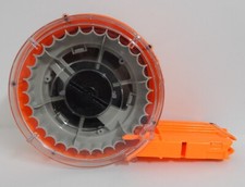Nerf N-Strike Raider Rapid Fire CS 35 Dart Drum Round Magazine Ammo Clip Replace