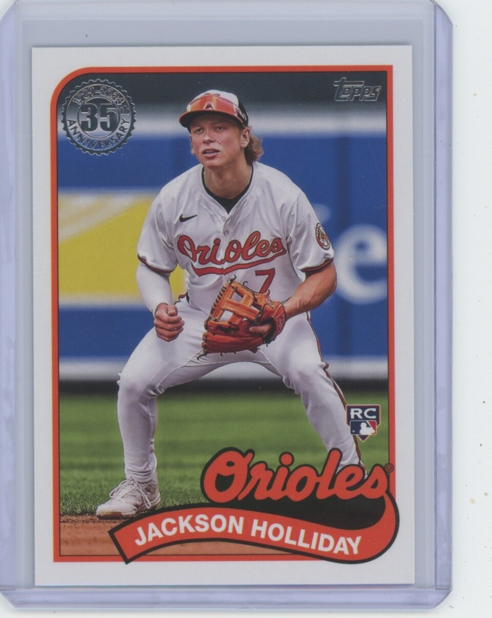 Jackson Holliday 1989 2024 Topps Update #89US-38 Orioles