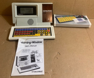 Vtg V-Tech Learning Window Teaching Machine 1986 Educational (Works) R2 Video