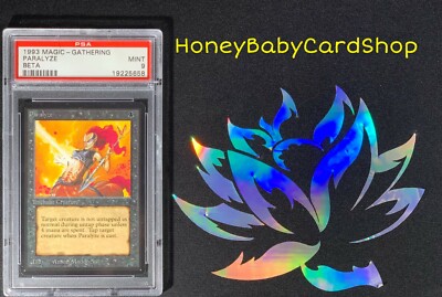 MTG Limited Edition Beta 1993 Paralyze PSA 9 Mint Old School
