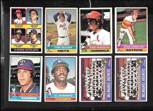 1976 OPC O PEE CHEE TOPPS 529-660 MLB BASEBALL CARD + ERROR & VARIATION SEE LIST - Picture 132 of 253