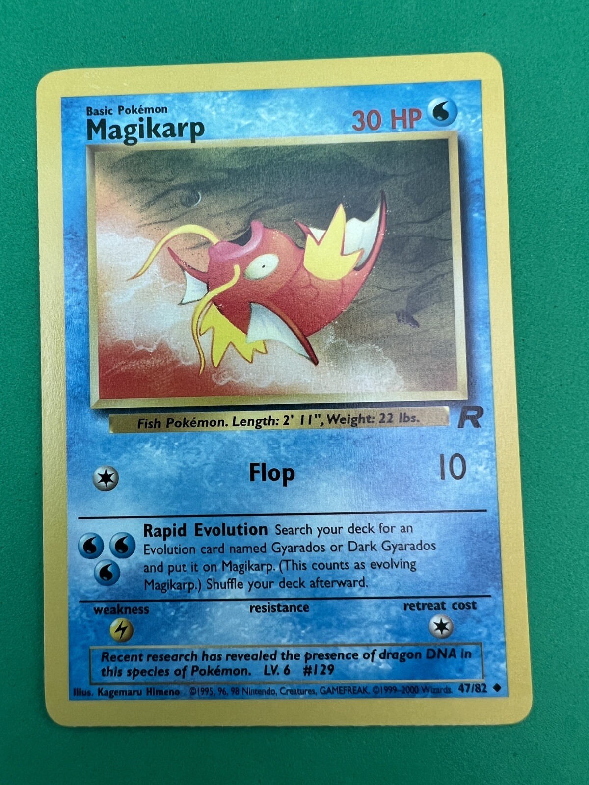 Magikarp Evolution Card