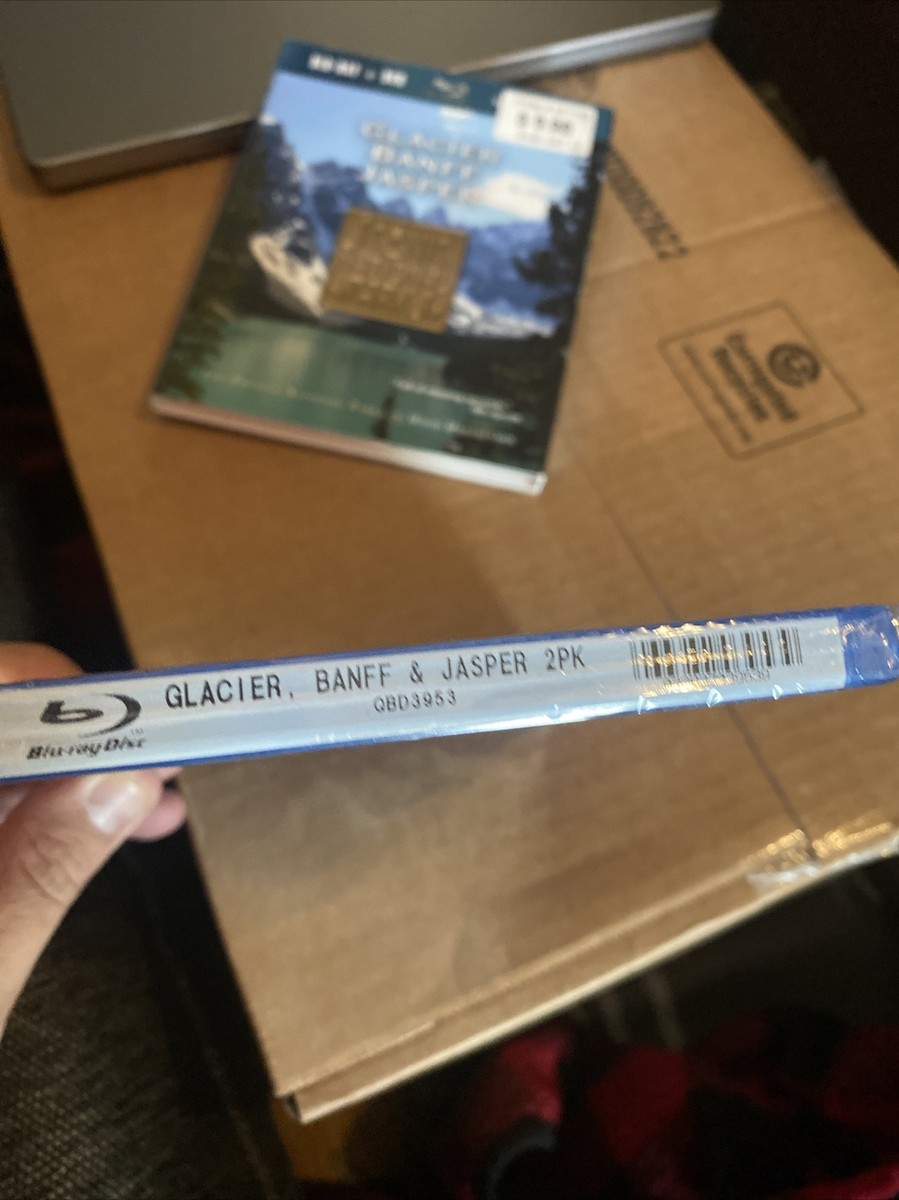 Scenic National Parks: Glacier Banff & Jasper [Blu-ray + DVD