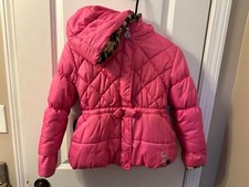 Girls Pink Zero Xposur Puffer Jacket Size 6 X