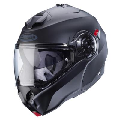 Caberg Duke Evo Plain Klapphelm Motorradhelm Modular schwarz weiß blau grau