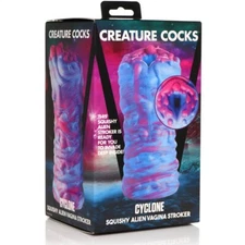 Creature Cocks: Cyclone Squishy Alien Vagina Stroker ---FREE SHIPPING!!!