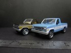 Johnny Lightning 1984 Ford Ranger walnut/tan & light blue - Loose 1:64
