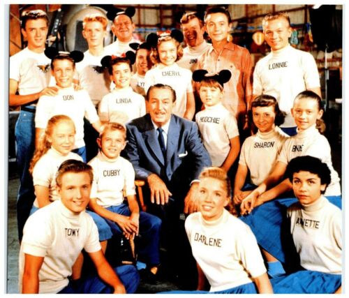WALT DISNEY MICKEY MOUSE CLUB 8" X 9.5" Photo Book Page Clipping M220 - Picture 1 of 1