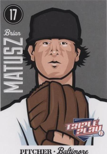 2012 Panini Triple Play - Brian Matusz #8 - 1 of 1