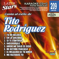 Karaoke Latin Stars 209 Tito Rodriguez Vol.1