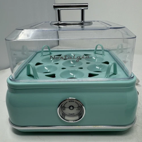 NOSTALGIA CLASSIC RETRO PREMIUM 7 CAPACITY ELECTRIC HARD-BOILED EGG COOKER