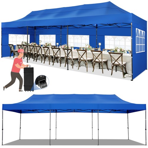 10x30\20 Heavy Duty Pop Up Canopy Party Tent Waterproof Gazebo Outdoor Wedding - Picture 42 of 100