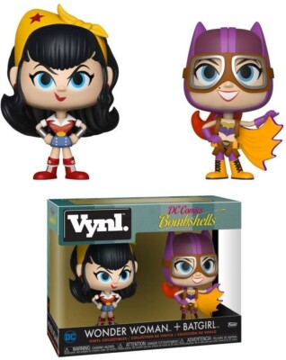 Funko Vinyl DC Comics Bombshells 2-pack Wonder Woman + Batgirl