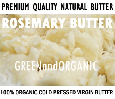 Premium ROSEMARY BUTTER 2 oz Organic Skin Body Hair Health Care Cosmetic Fresh