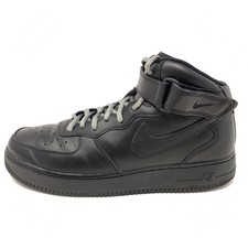 Size 9 - Nike Air Force 1 Mid '07 Triple Black for sale online | eBay